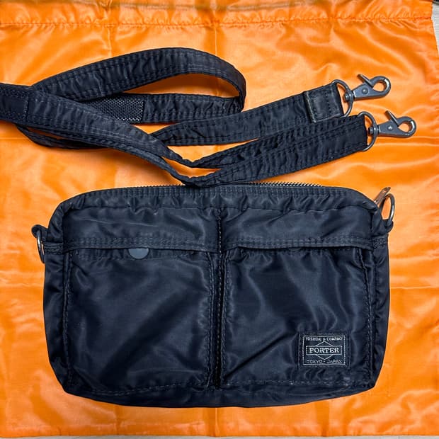 PORTER 요시다 포터 뉴탱커 숄더백 블랙