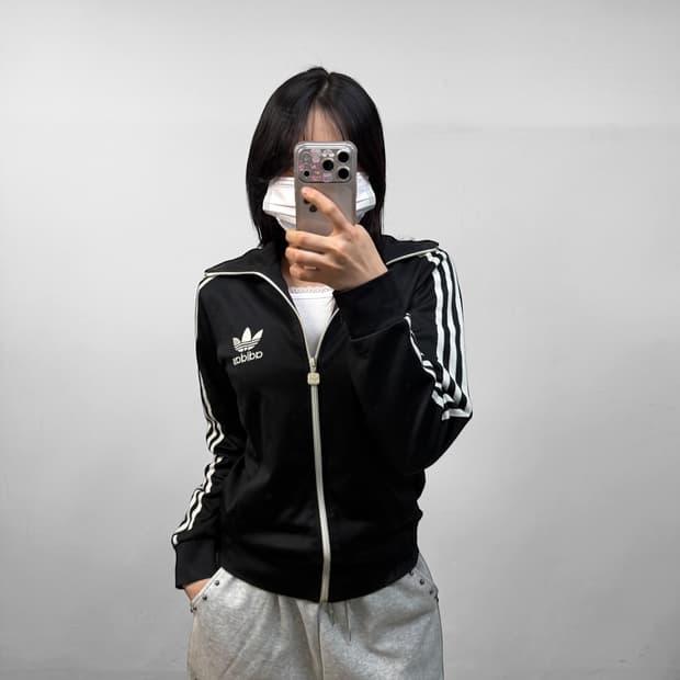 아디다스 유로파 트랙탑 져지 블랙