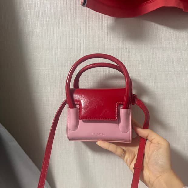 파인드카푸어 마티백 12 미니 핑크/레드