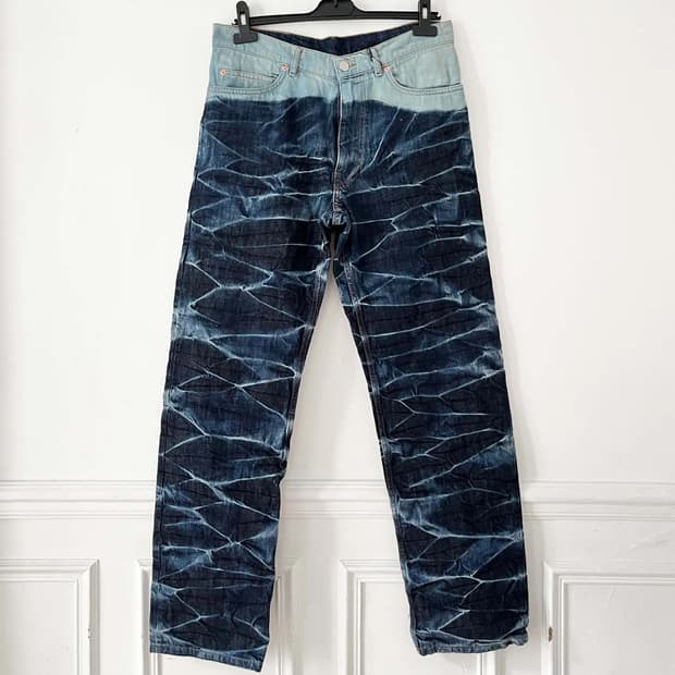 구매글 ) 마틴로즈 크링클 데님 s