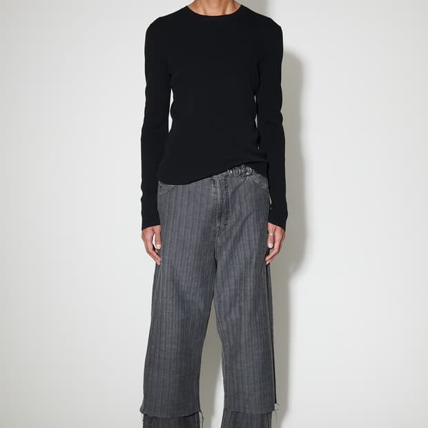 (50) 아워레가시 컴팩트 라운드넥 니트