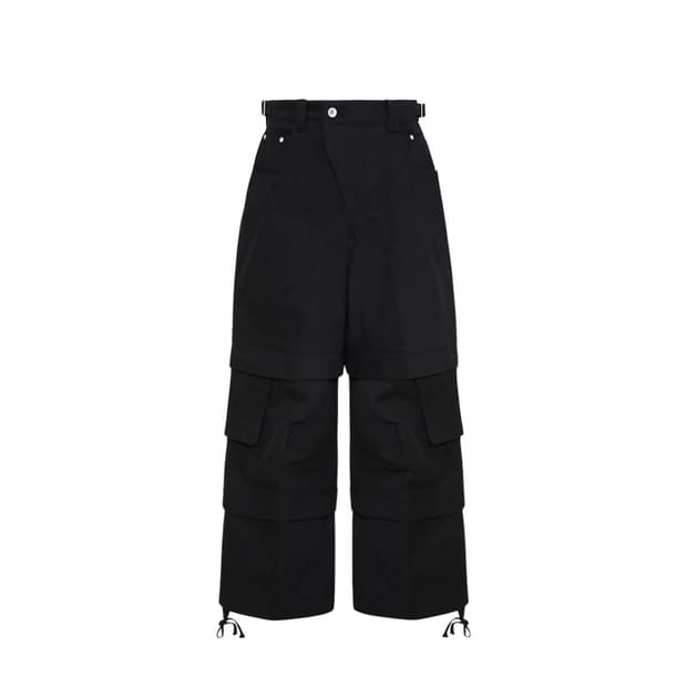 카미엔 타이탄 배기 팬츠 블랙 [2 Size]