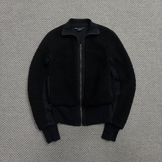 아르마니 익스체인지 리버시블 플리스 자켓 v1797