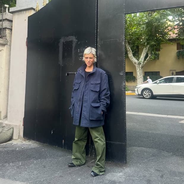 M-65 밀리터리 자켓 네이비