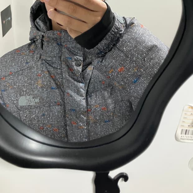 노스페이스 써밋 디지털패턴  900필 다운자켓 패딩