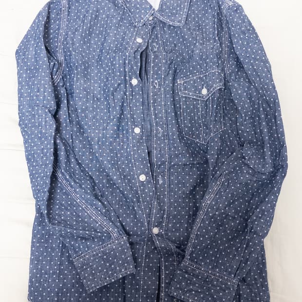 빈티지 도트셔츠 판매합니다