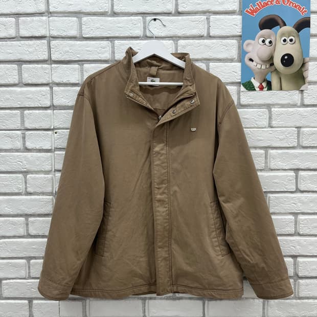 라코스테 빈티지 베이지 점퍼-XL 105