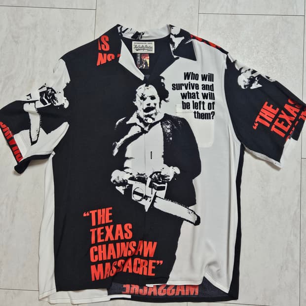 [M]와코마리아 텍사스체인소 반팔 셔츠