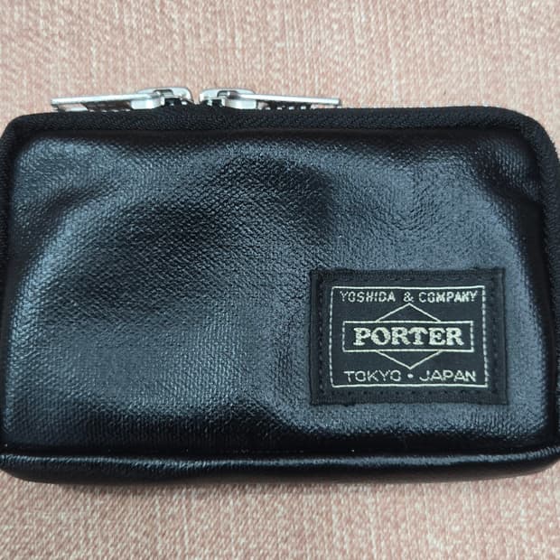 [초S급/정품] 요시다 포터(PORTER) 멀티 코인 케이스 / 지퍼 지