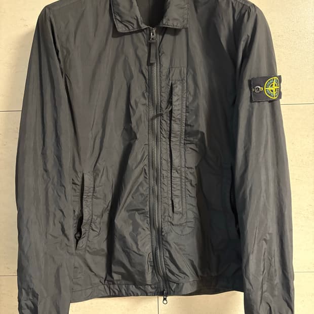 스톤아일랜드 크링클랩스 오버셔츠 자켓