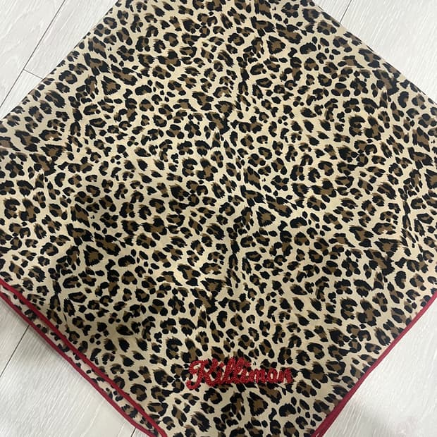 레오파드 스카프 