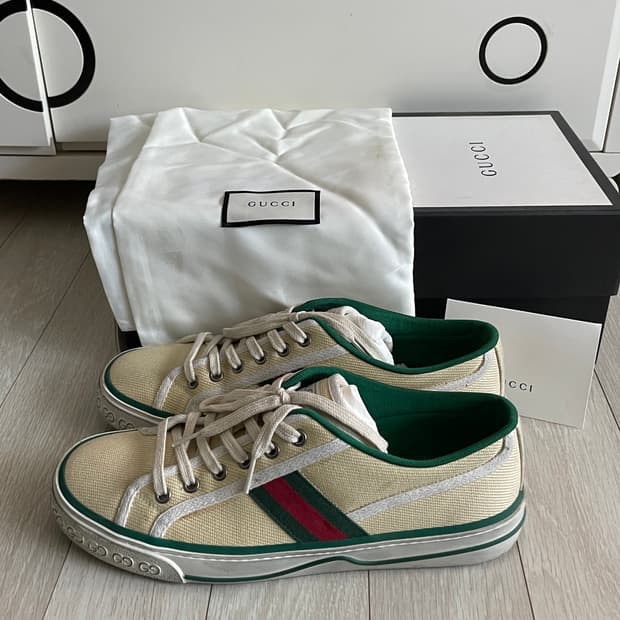 Gucci Tennis 1977 Canvas Sneakers 