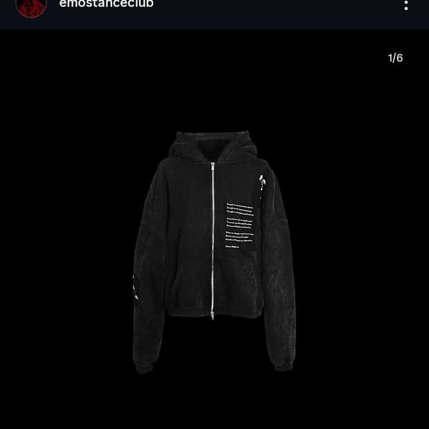 [2] 에모스탠스클럽 smoke washed 패치 후드집업