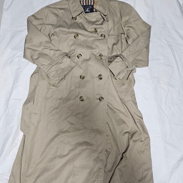 버버리 구형 트렌치코트 M