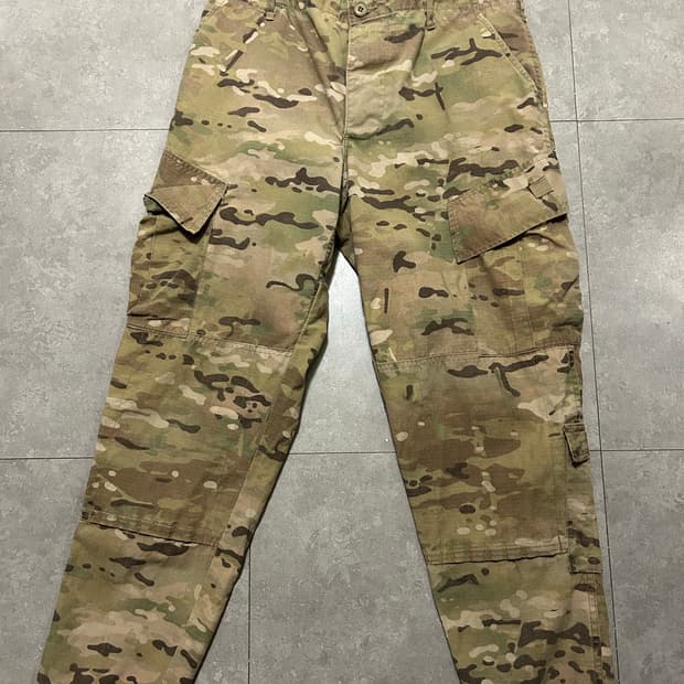 USA 미군 멀티캠  오리지널  BDU 방염 필드팬츠  32인치