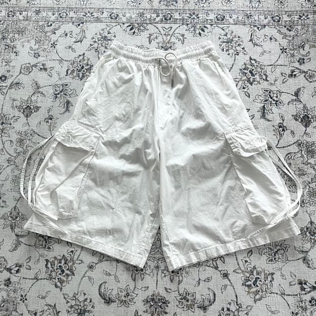 Drop 밴딩 카고 버뮤다 팬츠