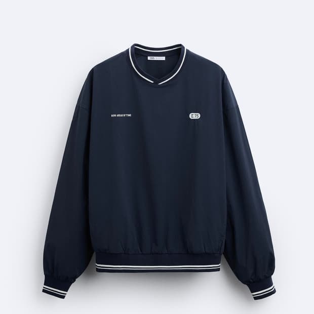 자라 zara 테크니컬 맨투맨