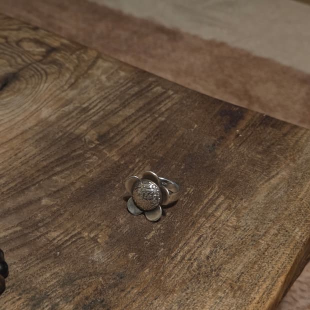 925 실버 플라워링