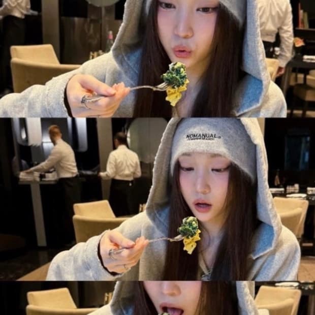 NM HAIRY BEANIE - LIGHT GRAY