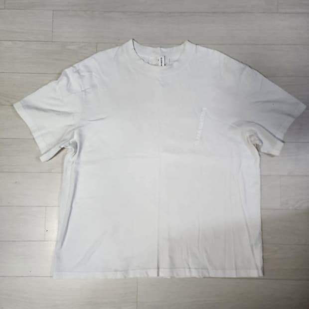 H&M 글렌마틴 콜라보 화이트 반팔티 M