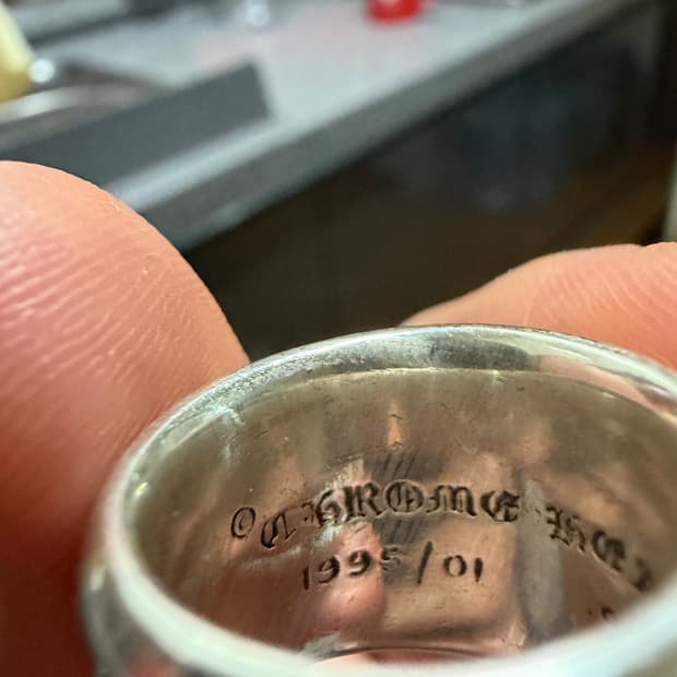 크롬하츠 하트대거링 us5정도 국내9호 판매