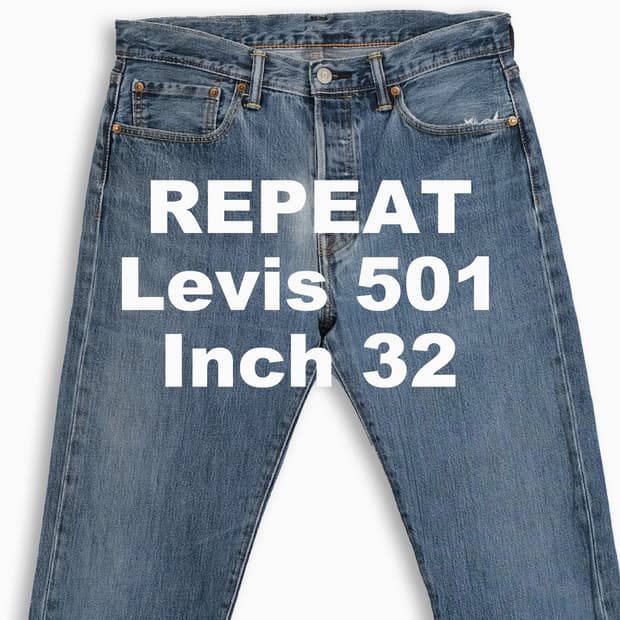 빈티지 리바이스 501 중청 32 인치 LV50132439