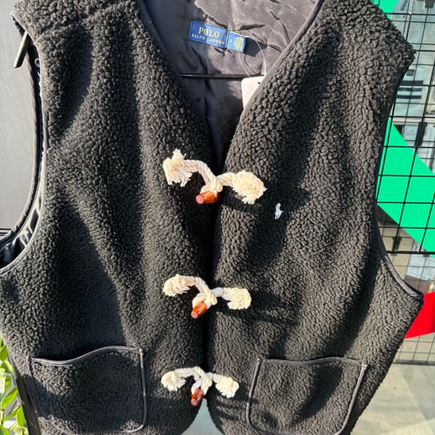 Polo 랄프로렌 뽀글이 조끼 