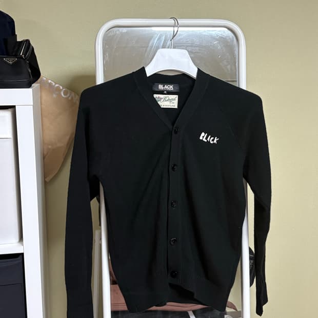 Comme des Garcons BLACK 블랙 로고 가디건