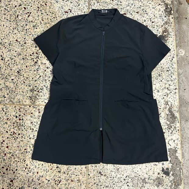 Noel Asmar Uniforms 블랙 반팔 자켓