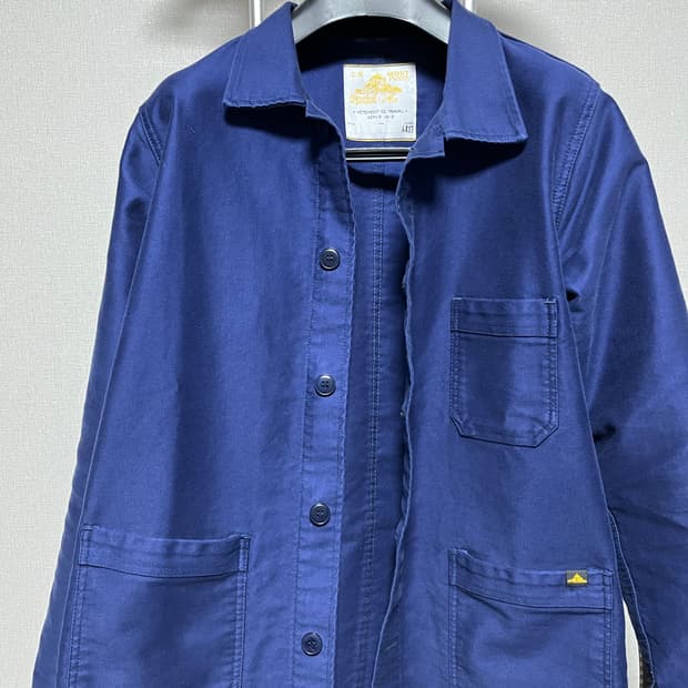 르몽생미셸 프렌치워크자켓 몰스킨 46사이즈