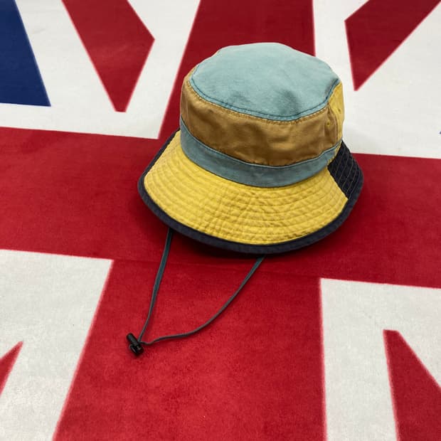 노스페이스 컬러블럭 버킷햇 L