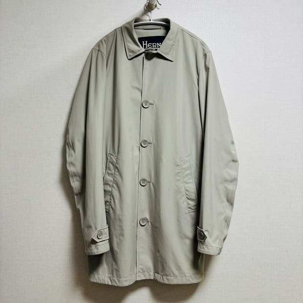 HERNO 에르노 라이트 베이지 트렌치코트