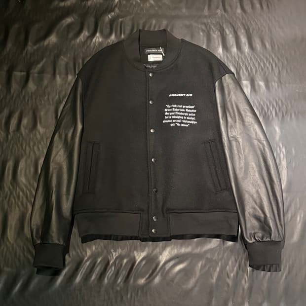 프로젝트 지알 바시티 자켓