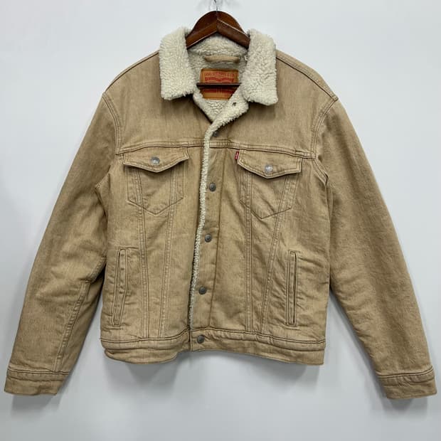 LEYI STRAUSS & CO 베이지 코트