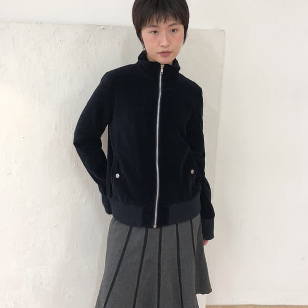 vintage cobalt jacket