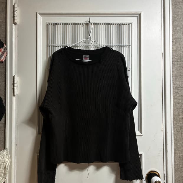 소버 sober og goods waffle shirt