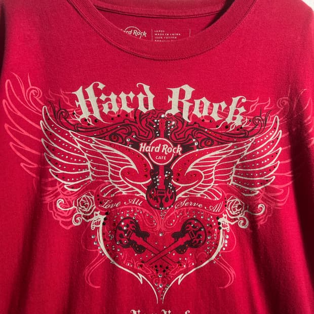 Hard rock cafe 하드락카페 뉴욕 반팔티셔츠 