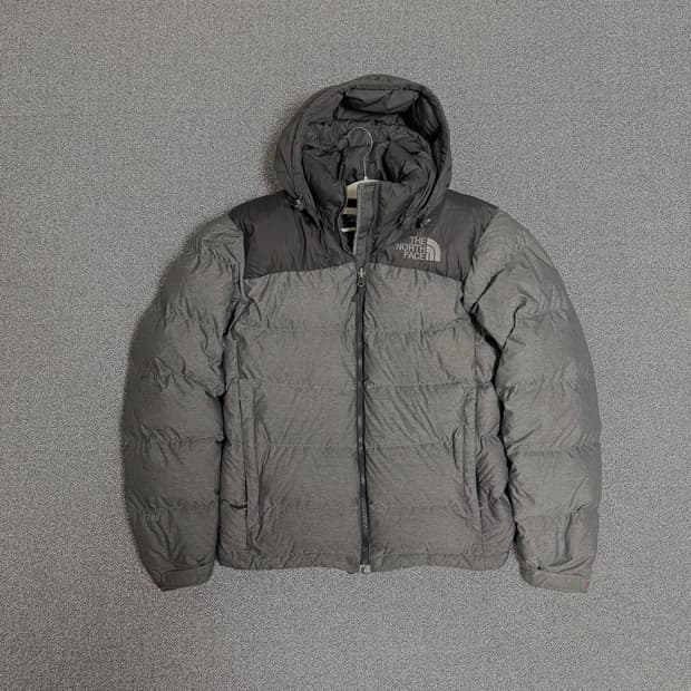 노스페이스 700 패딩 차콜그레이 85