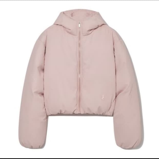 글로니 다운 푸퍼 핑크 패딩