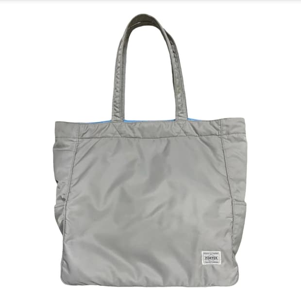포터 크림 토트백 그레이