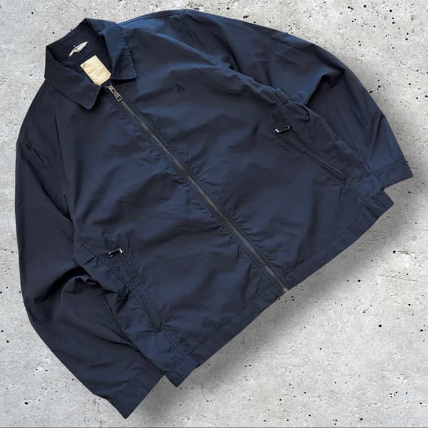 [XL] 22ss 빈폴 나일론 네이비 블루종 집업 자켓 D688