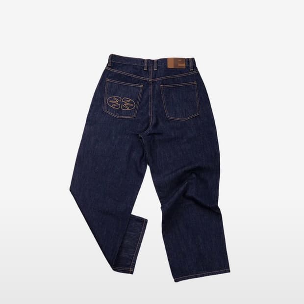 ERTR 생지 데님 팬츠 인디고 L