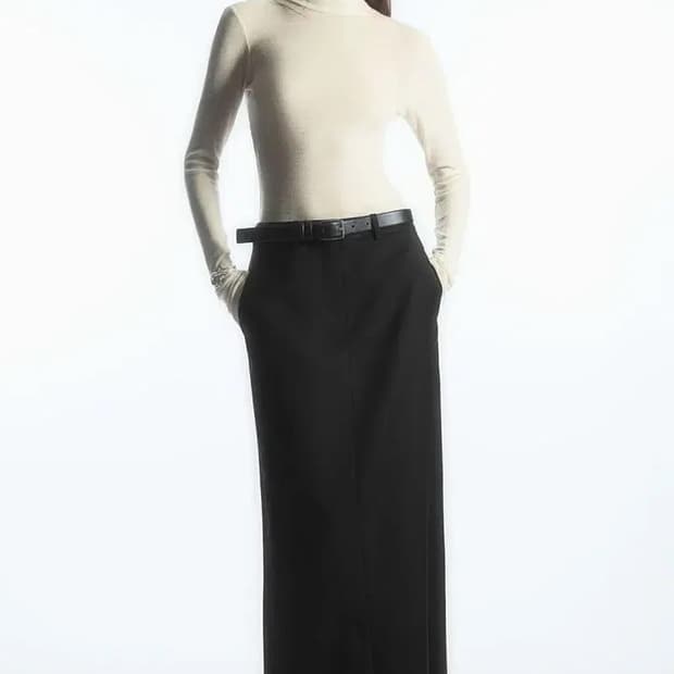 코스 맥시 스커트