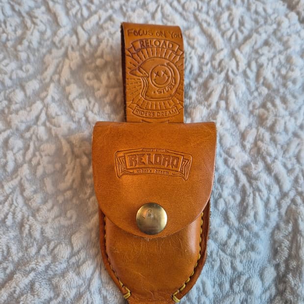 소가죽 지포라이터 포켓