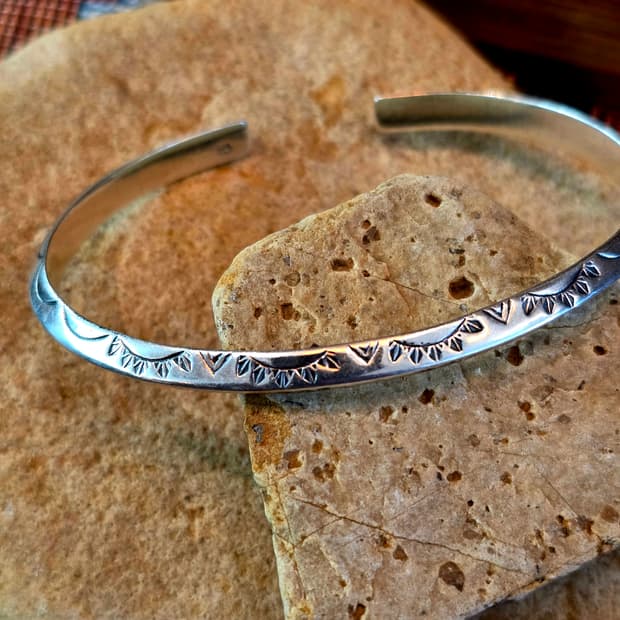 3Cross SILVER925 NATIVE BANGLE