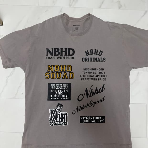 네이버후드 반팔