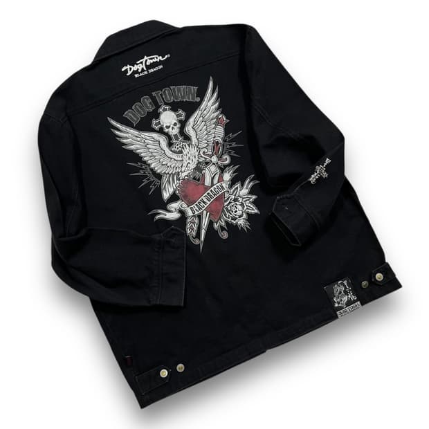 펑크 도그타운 90s 올드스쿨 타투 클래식 다크 자켓