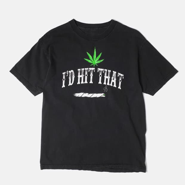 2000's " I'D Hit That " Marijuana T-shir