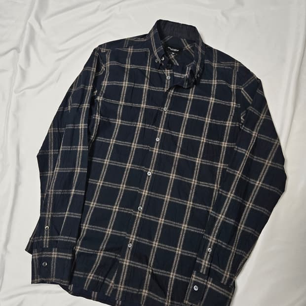 솔리드옴므 우영미 클래식 체크셔츠 코튼 48 (100)