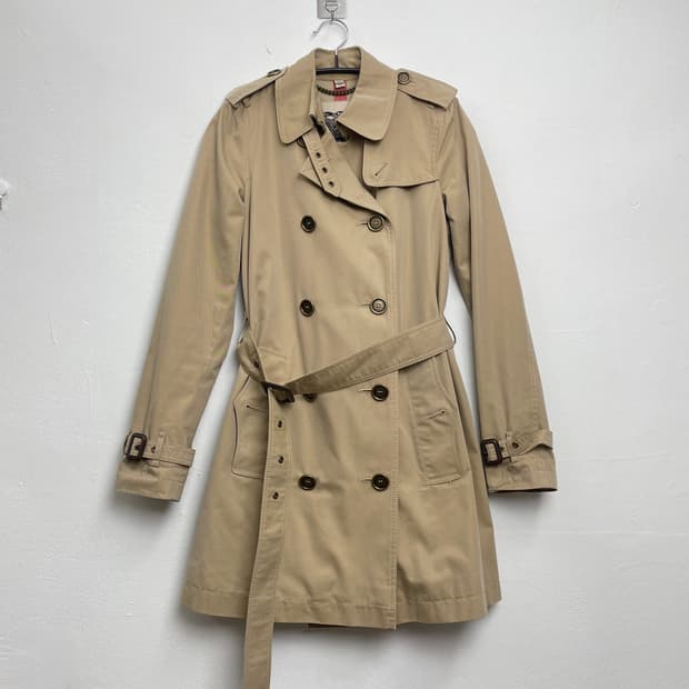 버버리 Burberry 헤리티지 켄싱턴 미디 트렌치코트 UK 4